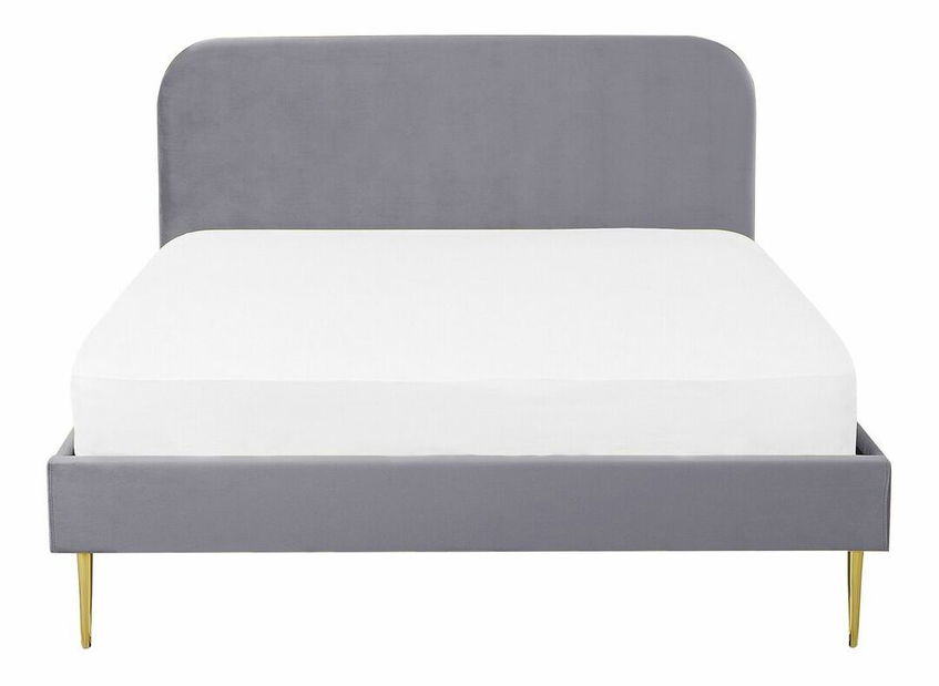 Manželská postel 180 cm Faris (šedá) (s roštem)