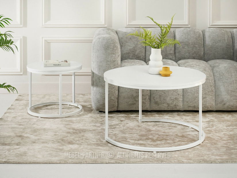 Konferenční stolek Krzaklewski (bílá)