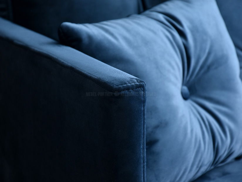 Pohovka dvousedačka Mastil (černá)