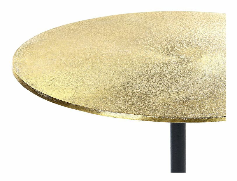 Příruční stolek Elliott (zlatá)