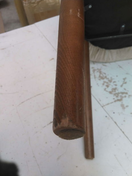 Set 2 židlí Alf (Krémová + Ořech) *bazár *bazar