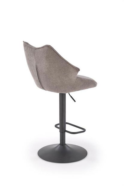 Barová židle Halmark (černá + šedá)