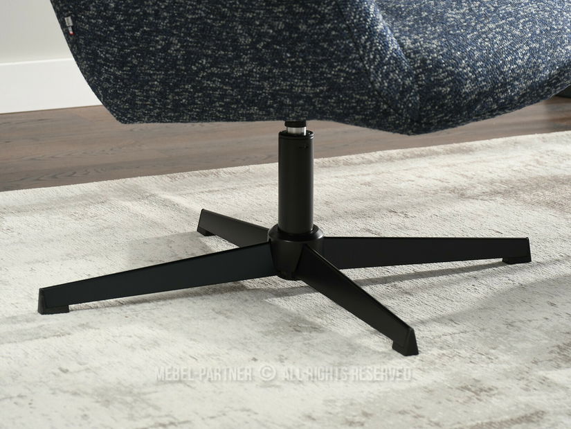 Křeslo Irma (námořnická modrá + černá)