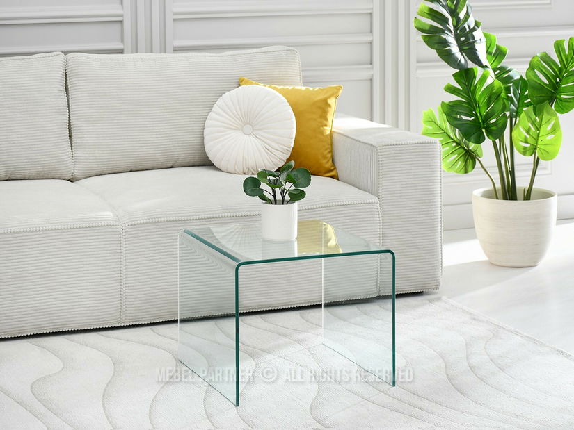 Konferenční stolek Jarwis S (transparentní)