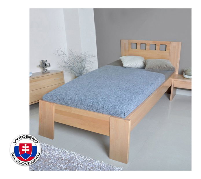 Jednolůžková postel 100 cm Lena (masiv)