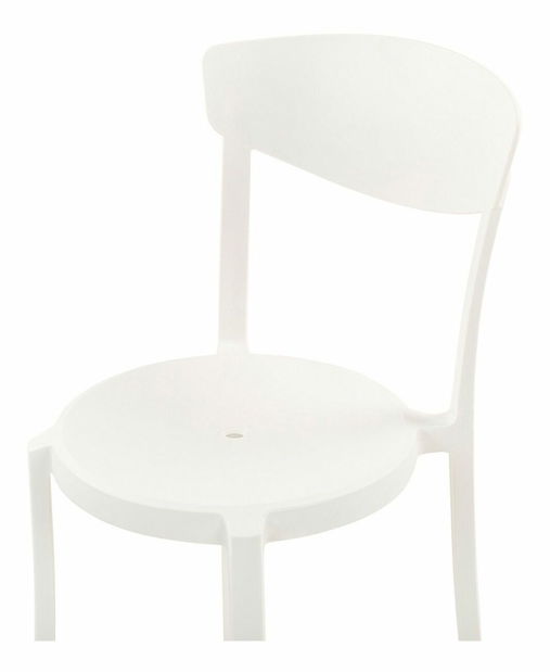 Set 4 ks. jídelních židlí Valerie (bílá) *bazar