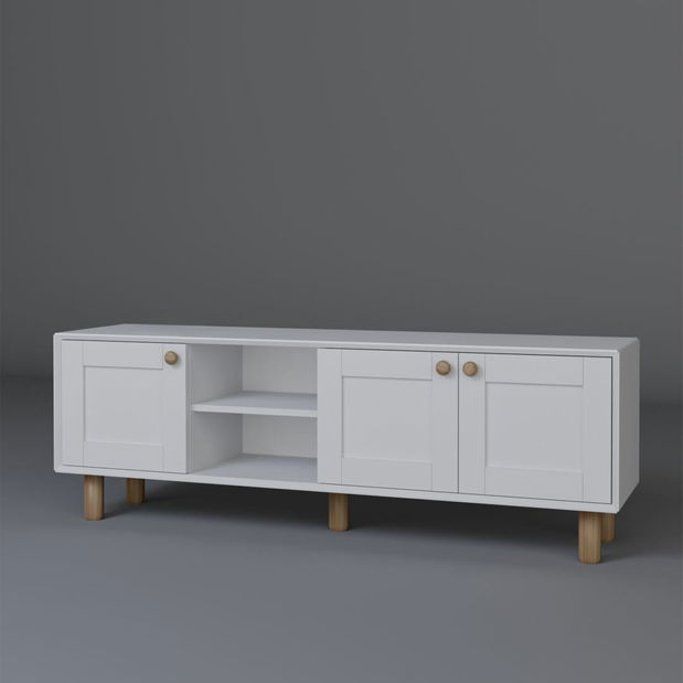 TV stolek/skříňka Bohsody T (bílá)