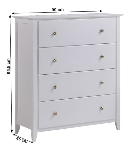 Zásuvková komoda 4Z Jalla 5 *výprodej