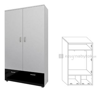 Šatní skříň Magan 1