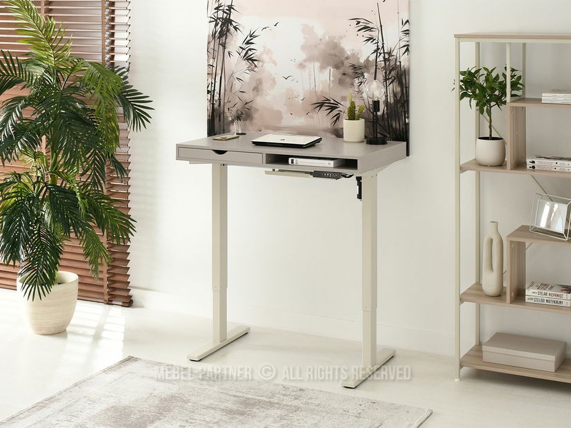 PC stolek Osto 100 (béžová + černá)