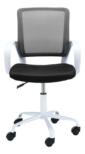 Dětská židle Fergus (bílá + černá)