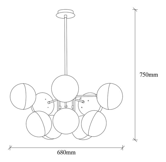 Nástěnné svítidlo Kary 3301