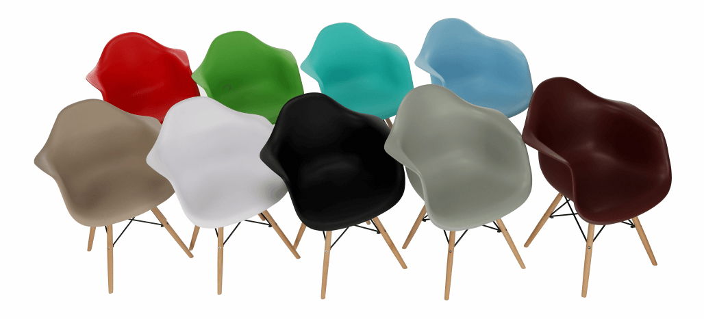 Jídelní židle Damon (šedá + buk)