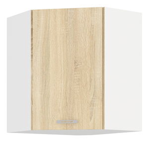 Rohová horní kuchyňská skříňka Sylrona 58 x 58 GN 60 1F (dub sonoma)