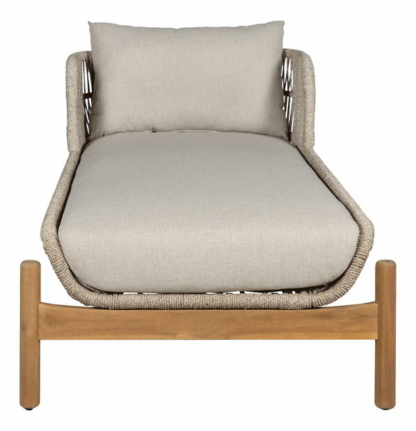 Lehátko Taleria 5 (hnědá + béžová)