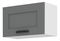 Horní kuchyňská skříňka Lucid 60 GU 36 1F (dustgrey + bílá)