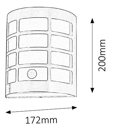 Venkovní svítidlo Sevilla 8200 (nerezavějící ocel)
