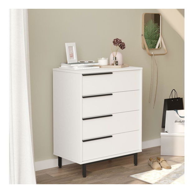 Komoda Otto 17 (bílá + černá)