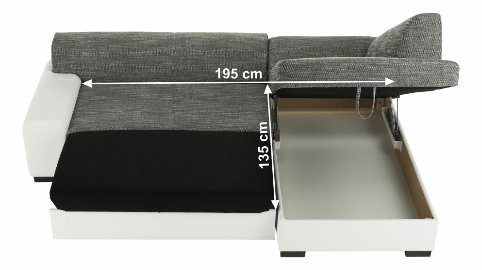 Rohová sedací souprava Milenna (P)