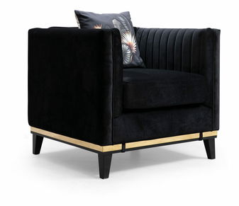 Křeslo Bellaca (černá)