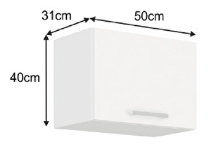 Horní skříňka Strolis 50 OK-40 (bílá)