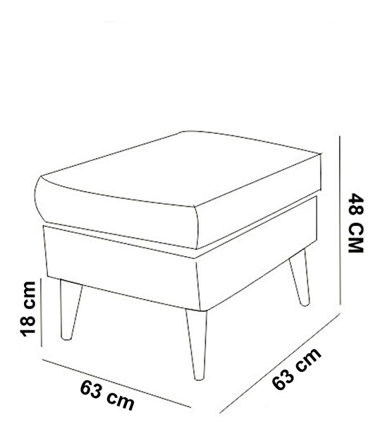 Taburetka Samaya (mátová)