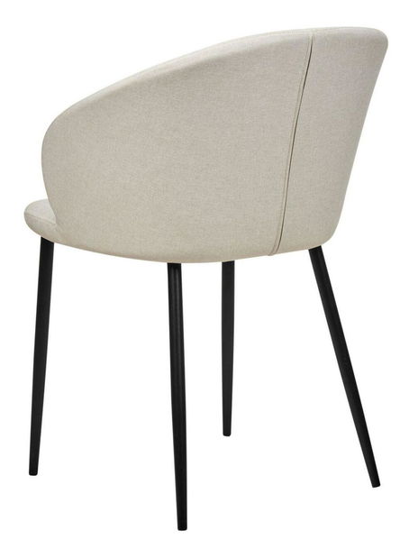 Set 2 ks jídelních židlí Masza (béžová)