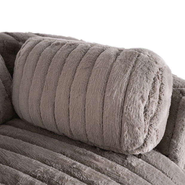 Polohovací křeslo Reunirse (šedá)