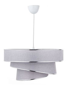 Stropní svítidlo Luxedanto 2 (šedá + stříbrná)