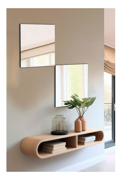 Zrcadlo Sivuko 4 (stříbrná)