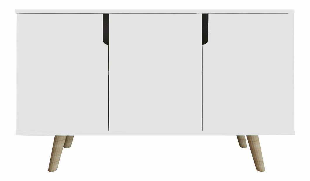 Skříňka Veria (dub safírový + antracit)