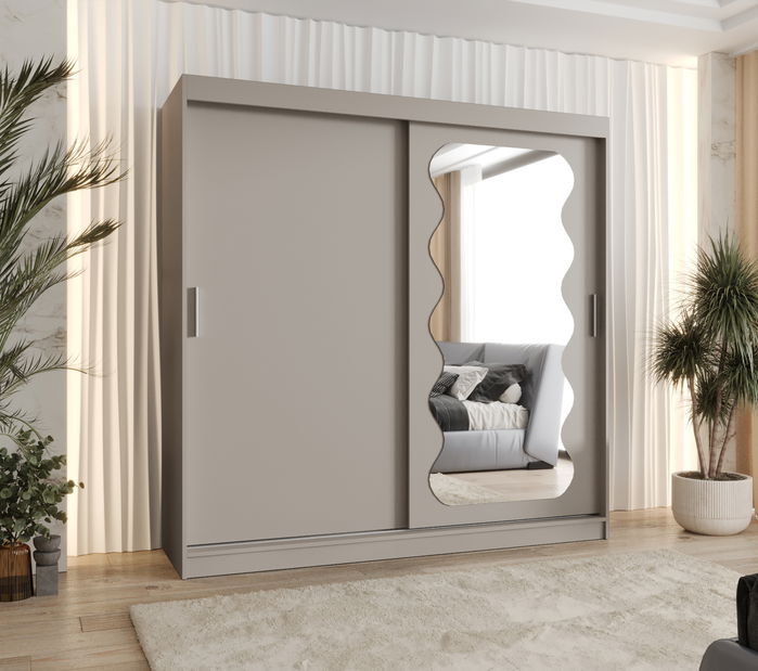 Šatní skříň 200 cm Spock (kašmír)