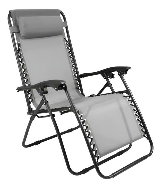 Zahradní křeslo Gerry new (světle šedá)