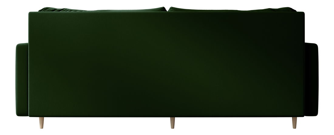 Pohovka dvousedačka Aura (tmavě zelená)