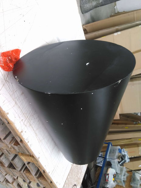 Jídelní stůl Alphonse (šedá + černá) (pro 4 osoby) *bazar