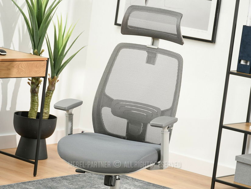 Kancelářské křeslo Largindo (šedá)
