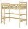 Patrová dětská postel 180x80 cm Milo (s roštem) (borovice)