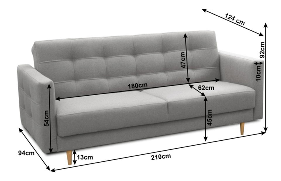 Sedací souprava Armendia (šedá)