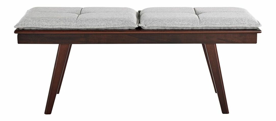 Lavička Eleazer (tmavé dřevo)