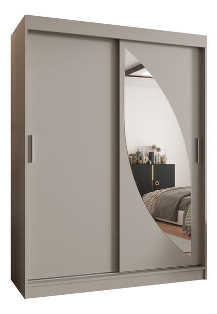 Šatní skříň 150 cm Milain (kašmír)