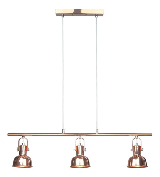 Závěsná lampa Avril 4 (růžovozlatá)