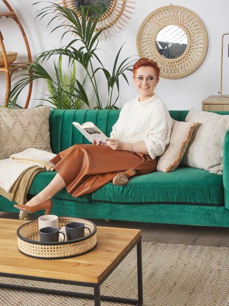 Konferenční stolek DELAND (MDF) (světlé dřevo)