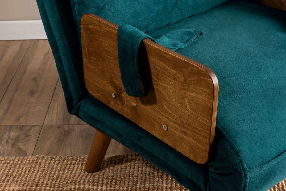 Křeslo Como S (petrolejová)