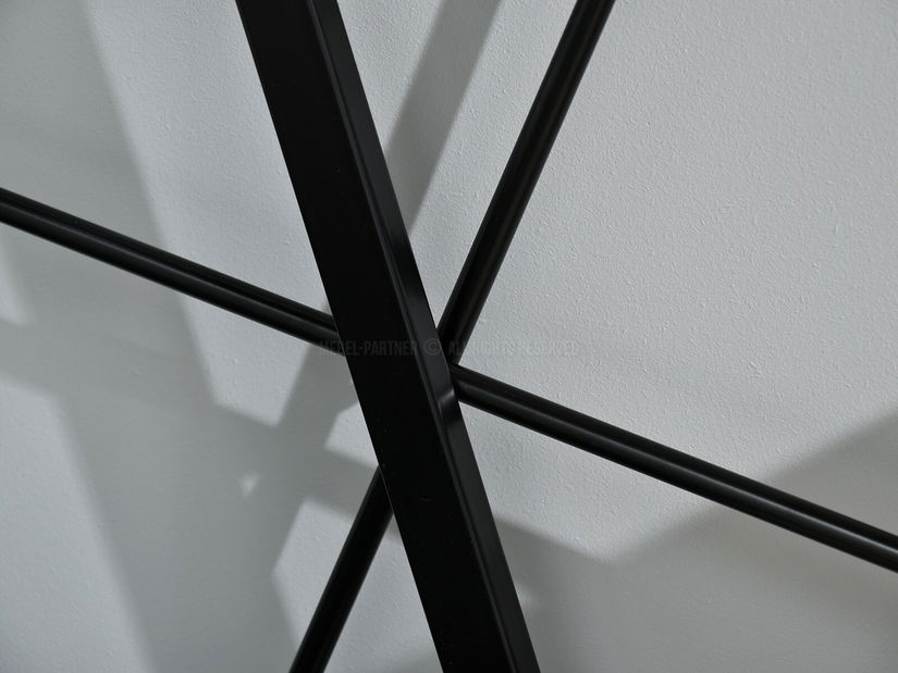 Regál Gecon Reg Zes (sonoma + černá)