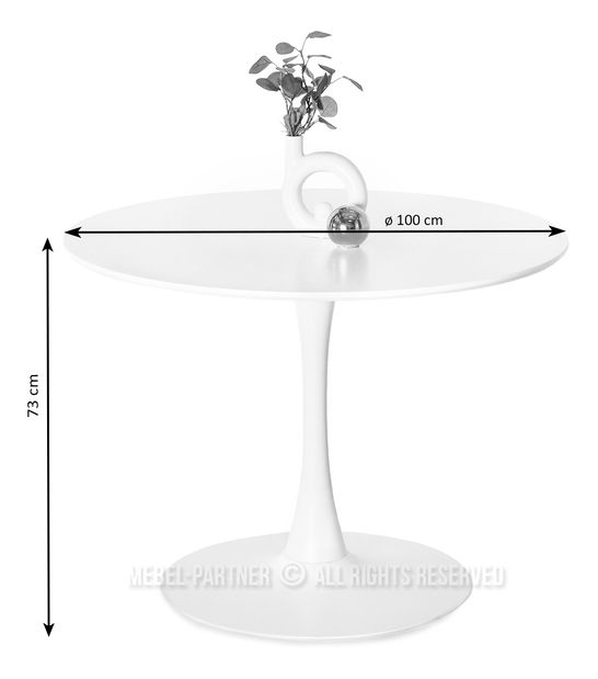 Jídelní stůl Crispin (černá)