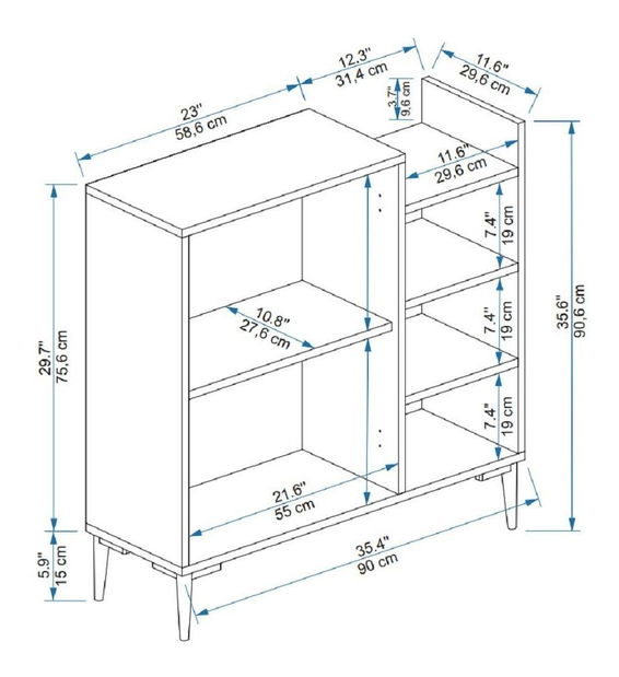 Koupelnová skříňka Lenkas (bílá)