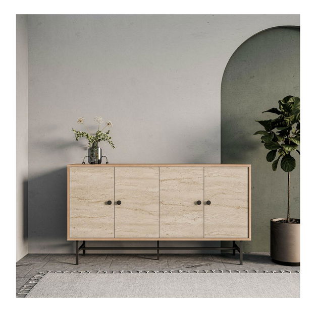 Skříňka Diamon (dubový travertin)