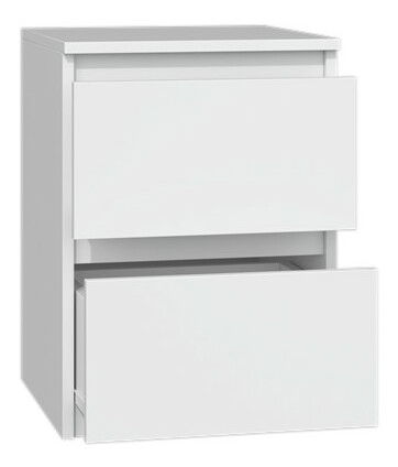 Noční stolek Musecalo 2 (bílá)