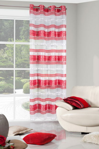 Závěs 140x250 cm Patrick (červená)