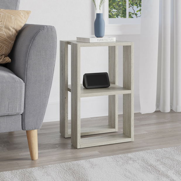 Noční stolek Lonkly (travertin)